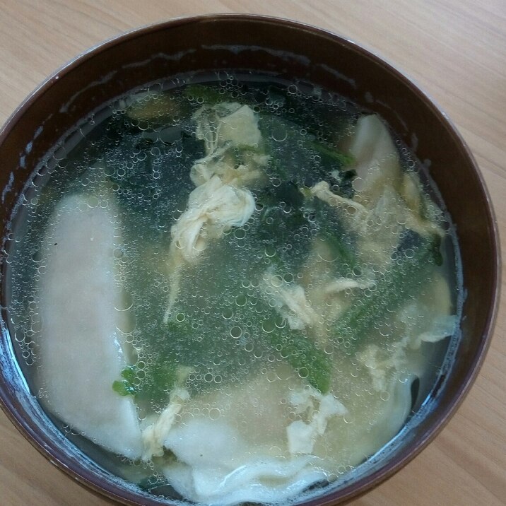 餃子中華スープ